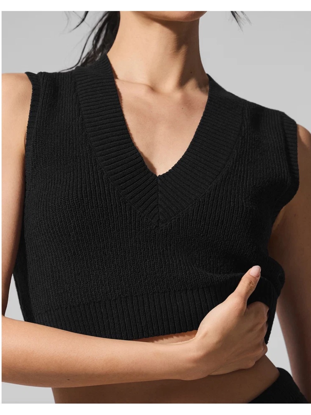 Alo Supernatural Sweater Tank NWT M